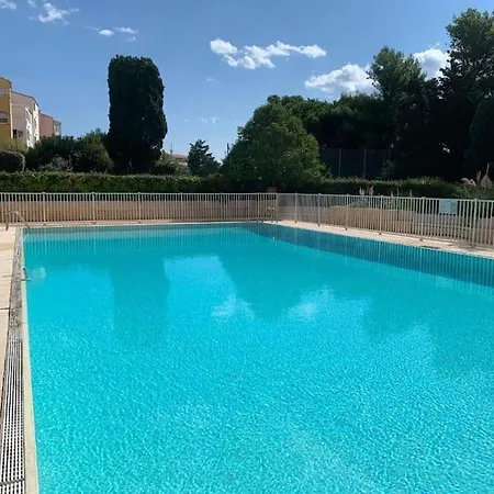 Mare Nustrum, T3 A 350m Plage, Wifi, Piscine, Tennis Agde
